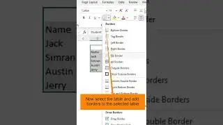 How to Merge Cells in Excel