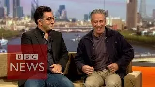 Jon Stewart & Maziar Bahari talk 'Rosewater' to Andrew Marr  - BBC News