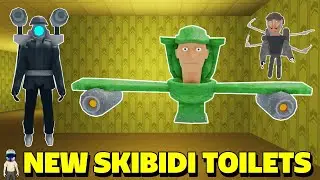 [ 💪 ] How to get 3  NEW SKIBIDI TOILETS MORPHS !   #roblox  #skibiditoilet