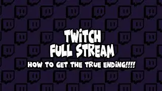 HOW TO GET THE TRUE ENDING!!! | Sword Art Online: Fatal Bullet | Full Stream