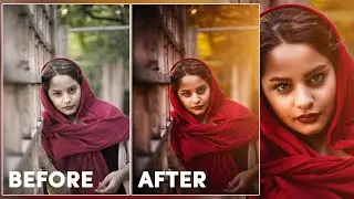 Photoshop Tutorial : Outdoor Portrait Editing 📷 🔥