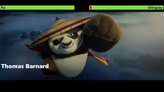 Po vs. Stingray with healthbars