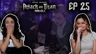 Attack on Titan Season 4 Episode 25 REACTION | Night of the End