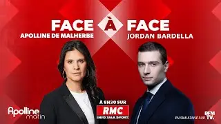 🔴 DIRECT - L'intégrale de l'interview de Jordan Bardella, président du RN, sur RMC