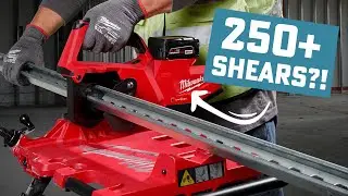 Shear Excellence! Milwaukee's M18 FORCE LOGIC Single Channel Strut Shear | 2933-21