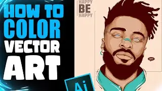 How to Shading vector art Tutorial. detail video adobe illustrator.adobe photoshop.  vector art.