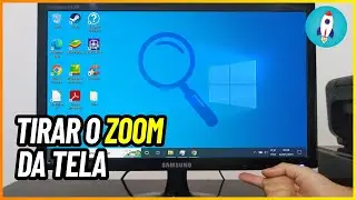 Como TIRAR O ZOOM DA TELA do PC - Diminuir Zoom do PC/Notebook Windows 10