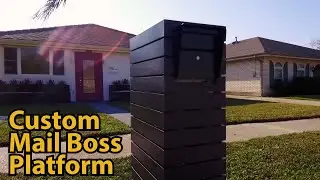 Mail Boss Mail Manager cheap and easy DIY custom mailbox column platform.