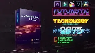 AEJuice Cyberpunk Sony Vegas, DaVinci, Final Cut Pro and others