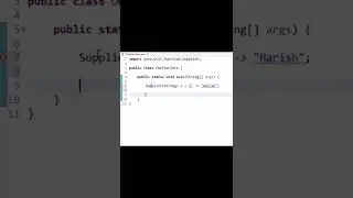 Lambda exp. and Supplier functional interface - JAVA