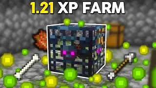 Best 1.21 Mob Spawner XP Farm in Minecraft!