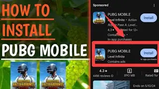 how to install pubg mobile | PUBG mobile