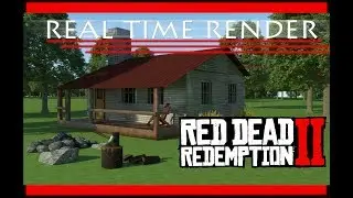 Red Dead Redemption 2 Cabin Real Time Rendering In SketchUp