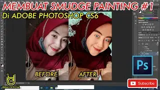 MEMBUAT SMUDGE PAINTING 1 | Adobe Photoshop