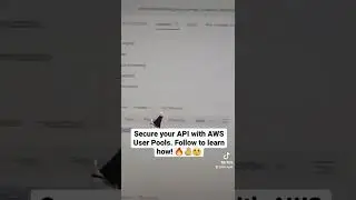 Creat a secure API!! Sub to DevSpot to learn how 🤔 👌 #webdevelopment #javascript #aws #vue #api