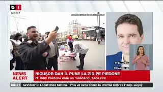 NICUȘOR DAN ÎL PUNE LA ZID PE PIEDONE_Știri B1TV_3 apr. 2024