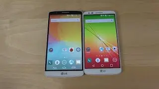 LG G3 Android 5.0 Lollipop vs. LG G2 Android 5.0.2 Lollipop - Comparison!