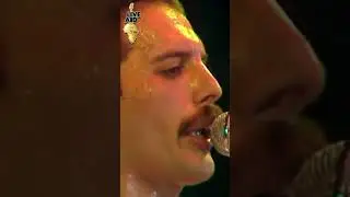 Queen with "Crazy Little Thing Called Love" #liveaid #1985 #music