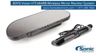 Boyo Vision VTC464RB Wireless Mirror Monitor System | Product Overview