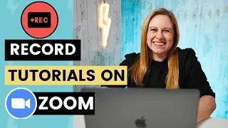 How to Record Yourself and Your Screen at the Same Time on Zoom to Film a Tutorial Video