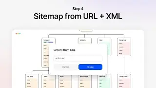 Step 4: Sitemap from URL + XML