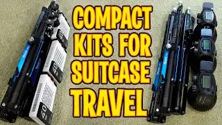 Smallest 3 LIGHT VIDEO KITS for Travel Vlogs