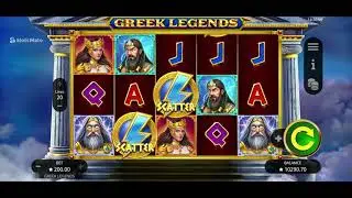Greek Legends Slot by Booming Games (Desktop View)