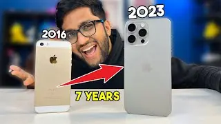 IPHONE 15 PRO MAX ! (7 YEARS OF IPHONE IMPROVEMENT)