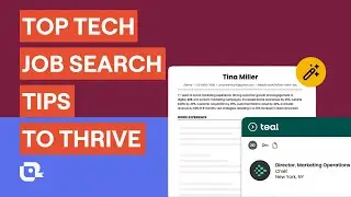 Top Tech Job Search Tips to Thrive