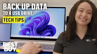 Backing Up Data to a USB Drive - Tech Tips from Best Buy