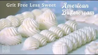 Grit Free, Less Sweet American Buttercream. Bright White Colour with 6 Optional Flavors!