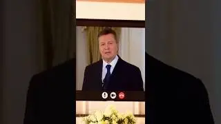 Янукович обратился к россиянам😂