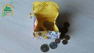 Coin purse / How to sew a coin / detailed master class from SvGasporovich