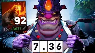 +4000 Attack Damage Lion 85 Stacks Finger 7.36🔥🔥🔥 74 Kills | Dota 2 Gameplay