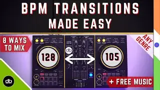 HOW TO MIX DIFFERENT GENRES AND BPM | 5 EASY TRANSITIONS + 3 PRO TRANSITIONS | DOWNLOAD FREE MUSIC 🔥