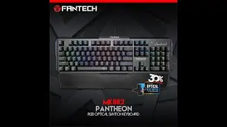 FANTECH MK882 MECHANICAL KEYBOARD - UNBOXING & TEST