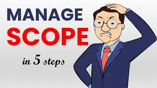 🤔How to manage Project Scope⚙️ ? in 5 steps  | Successful Project Management