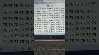 Amazing trick #find57 #comouterstrick #funnyshortvidio #shortvidio