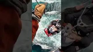 Coast Guard Medically Evacuates a Man off a tug boat 28 miles NW of Eureka, CA on Aug 12, 2024