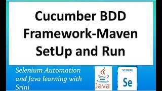 Cucumber BDD - Installation Setup and Run with an example#cucumber#selenium#BDD#maven