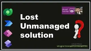 unmanaged solution from managed in power platform | solutions in power platform