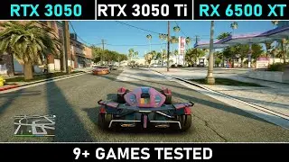 3050 Vs 3050ti Vs 6500xt 1440p Gaming Benchmark 1440p Benchmark!