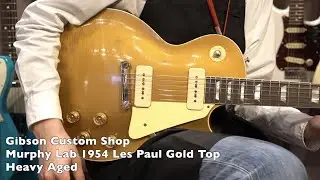 Gibson Custom Shop / Murphy Lab 1954 Les Paul Standard Heavy Aged Double Gold 【心斎橋店】