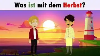 Learn German | Sunsets and four seasons | Dialogue in German with subtitles