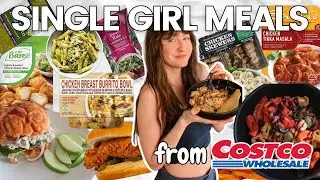 What I Eat in a Week! Single girl meals, trying viral Costco food VLOG