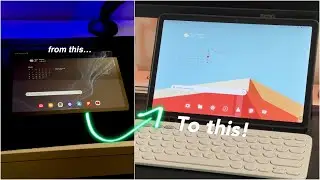 How to customize Samsung Tab S8 homescreen and app icons (no download!)