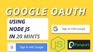 Google OAuth using Node JS in 20 Mints (Urdu / Hindi)