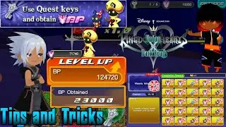 Kingdom Hearts Dark Road Tips and Tricks! How to level up fast and more!