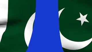 Pakistan Flag Transition Green Screen | Graphics & Animation