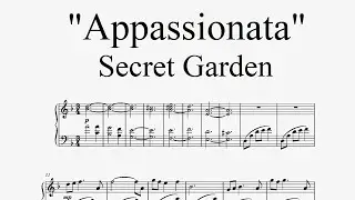 "Appassionata" - Secret Garden (piano cover)